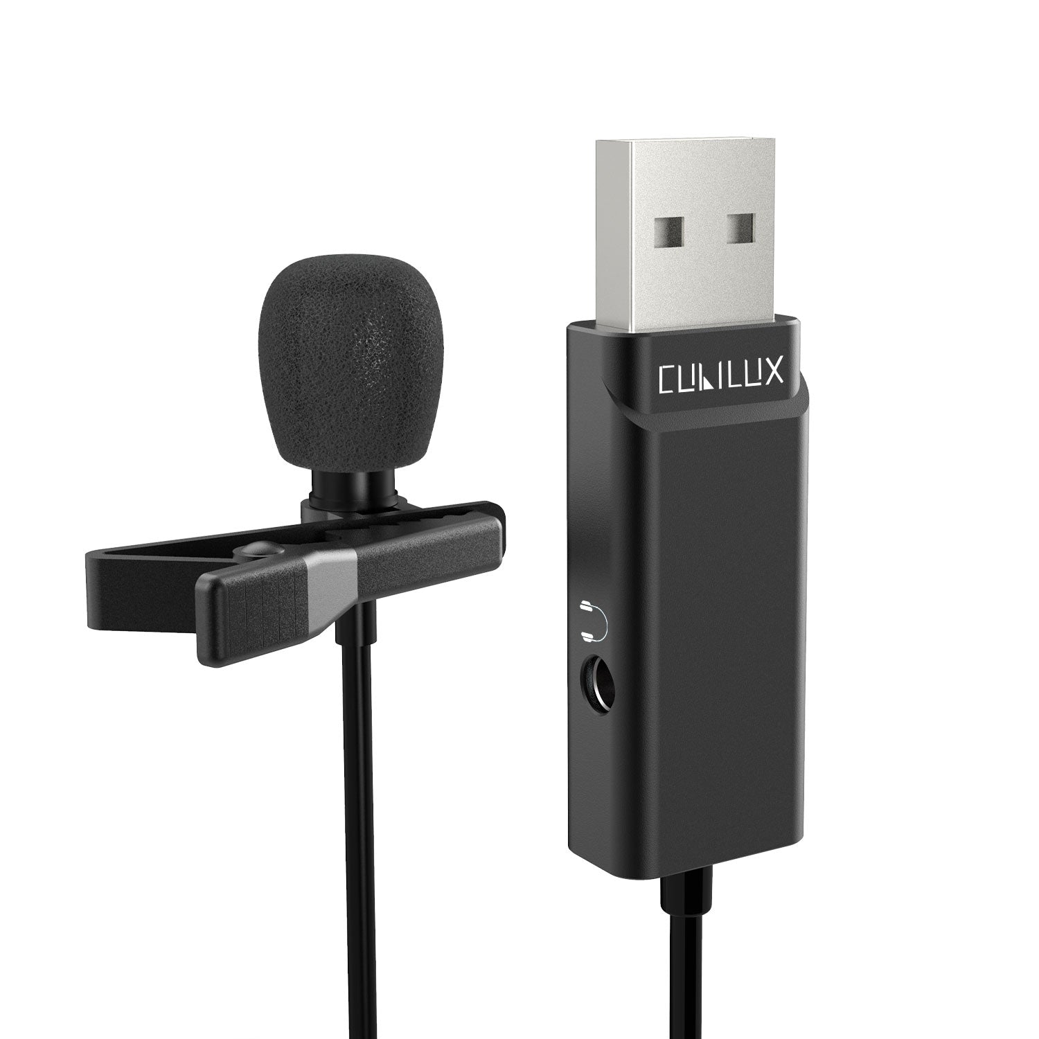 USB A Omnidirectional Microphone with 3.5mm Headphone Jack,MLA-2 