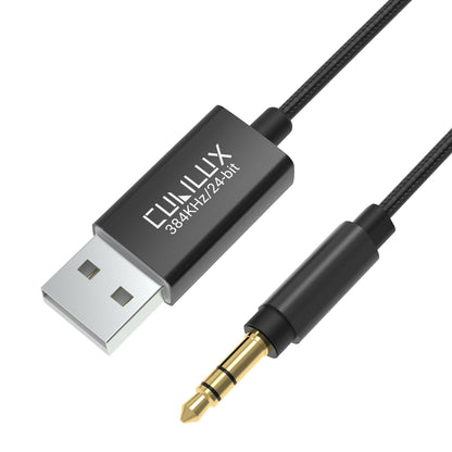 USB A to 3.5mm Male Audio Cable