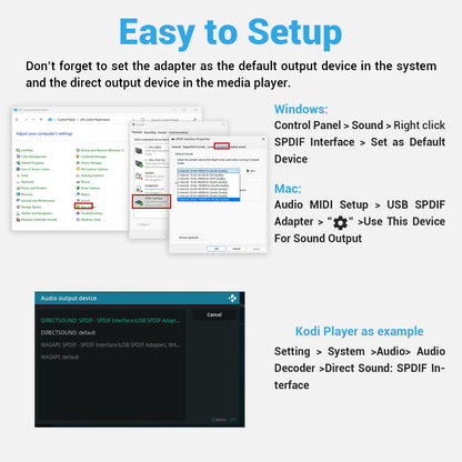 USB C to SPDIF Transmitter